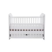 Patut vessanti como culisant cu sertar - alb + saltea cocos 7 cm edep7dclcs_alb
