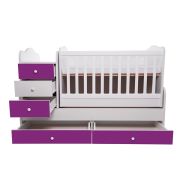 Patut transformabil vessanti touring - alb cu violet edeet_d137