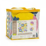 Salteluta de joaca cu pereti, 25 elemente ecoeva008 - multicolora edeediecoeva008