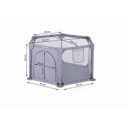 Tarc de joaca hexagonal pentru copii 122 x 106 cm kidwell fanko - gray edeedikomofan01a1
