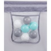 Tarc de joaca hexagonal pentru copii 122 x 106 cm kidwell fanko - gray edeedikomofan01a1