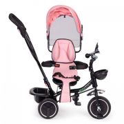 Tricicleta cu sezut rotativ ecotoys jm-066-9 - roz edeedijm-066-9pink