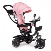 Tricicleta cu sezut rotativ ecotoys jm-066-9 - roz edeedijm-066-9pink