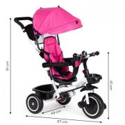 Tricicleta ecotoys ediym-bt-2 - roz edeediym-bt-2pink