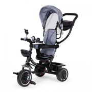 Tricicleta cu sezut rotativ ecotoys jm-066-9 - gri edeedijm-066-9g
