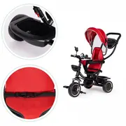 Tricicleta cu sezut rotativ ecotoys jm-066-9 - rosu edeedijm-066-9r