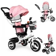 Tricicleta cu sezut rotativ ecotoys jm-066-9l - roz edeedijm-066-9lpink