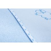 Prosop cu gluga Sensillo SHEEP 80x80 cm Blue PMICSILLO-4153