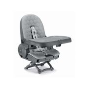 Scaun De Masa 4in1 Pentru Bebelusi Si Copii, Cam   Original, Inaltime Ajustabila, Varsta 0-15 Kg, Pliabil, Centura De Siguranta In 5 Puncte, Depozitare, Gri Antracit Pjbs2200-c259