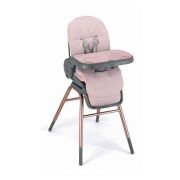 Scaun De Masa 4in1 Pentru Bebelusi Si Copii, Cam   Original, Inaltime Ajustabila, Varsta 0-15 Kg, Pliabil, Centura De Siguranta In 5 Puncte, Depozitare, Gri Antracit Pjbs2200-c259