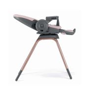Scaun De Masa 4in1 Pentru Bebelusi Si Copii, Cam   Original, Inaltime Ajustabila, Varsta 0-15 Kg, Pliabil, Centura De Siguranta In 5 Puncte, Depozitare, Gri Antracit Pjbs2200-c259
