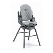 Scaun De Masa 4in1 Pentru Bebelusi Si Copii, Cam   Original, Inaltime Ajustabila, Varsta 0-15 Kg, Pliabil, Centura De Siguranta In 5 Puncte, Depozitare, Gri Antracit Pjbs2200-c259