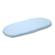 Husa de bumbac cu elastic pentru salteaua de landou Albastru PMICSILLO-2192