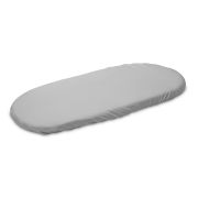 Husa de bumbac cu elastic pentru salteaua de landou Gri PMICSILLO-2194