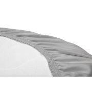 Husa de bumbac cu elastic pentru salteaua de landou Gri PMICSILLO-2194