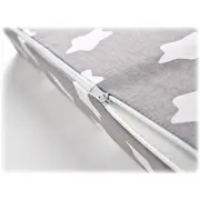 Husa pentru perna Sensillo 30x38 cm Stelute Gri PMICSILLO-20553