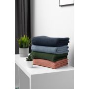 Paturica de bumbac si bambus Sensillo 100x80 cm Jeans PMICSILLO-4338