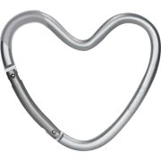 Carlig pentru carucior Dooky Heart Argintiu Mat PMICDOOKY-126970