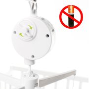 Carusel cu melodii 4Baby MUSICAL MOBILE Vulpi Maro/Bej F08 PMIC4BABY-957879