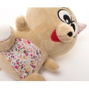 Jucarie de plus pentru carucior/patut 4Baby SQUEEZE Vulpi Maro/Bej PMIC4BABY-957930