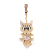 Jucarie muzicala 4Baby MUSIC TOY Vulpi Maro/Bej PMIC4BABY-957954