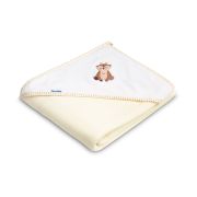 Prosop de baie cu gluga 100x100cm Sensillo Caprioara/Bej PMICSILLO-41650