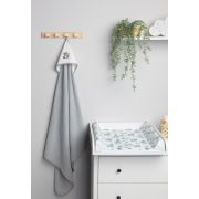 Prosop de baie cu gluga 100x100cm Sensillo Gri/Raton PMICSILLO-41653