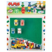 Set de blocuri de constructie Micromax MMX BLOCK SET 105 buc. PMICMMX-02-001