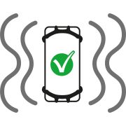 Suport universal pentru telefon Dooky Transparent PMICDOOKY-128011