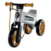 Bicicleta fara pedale Funny Wheels Rider SuperSport 2 in 1 Matte Grey PMICFW-517429