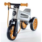 Bicicleta fara pedale Funny Wheels Rider SuperSport 2 in 1 Matte Grey PMICFW-517429