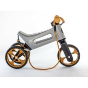 Bicicleta fara pedale Funny Wheels Rider SuperSport 2 in 1 Matte Grey PMICFW-517429