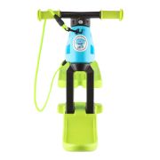 Bicicleta fara pedale Funny Wheels Rider SuperSport YETTI 3 in 1 Blue/Lime PMIC8595557516569