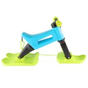 Bicicleta fara pedale Funny Wheels Rider SuperSport YETTI 3 in 1 Blue/Lime PMIC8595557516569