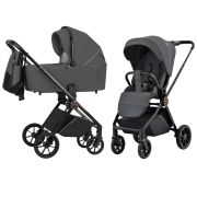 Carucior compact premium Carrello ULTRA 2 in 1 Sonic Grey PMICCRL-6525-GREY