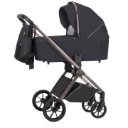 Carucior compact premium Carrello ULTRA 3 in 1 I-Size 40-87 cm Night Black PMICCRL-6525-3-BLACK