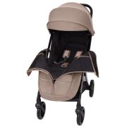 Carucior sport (max. 22 Kg) cu roti de cauciuc, pliere automata, protectie UV 50, Carrello DELTA Wheat Beige PMICCRL-5517-BEIGE