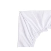 Cearsaf de bumbac jersey cu elastic Sensillo 90x40 cm Alb PMICSILLO-22190