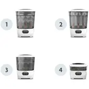 STERILIZATOR SI USCATOR DE BIBEROANE ONE STEP BABY BOTTLE BABYBREZZA