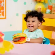 Bright starts -  jucarie de dentitie say cheeseburger bbb16701