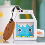 Bright starts - jucarie de dentitie 2 in 1 cu zornaitoare cookies & teethe bbb16705