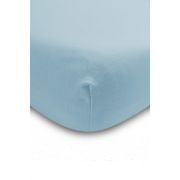 Cearsaf cu elastic din vascoza de bambus Sensillo 140x70 cm Albastru PMICSILLO-2116