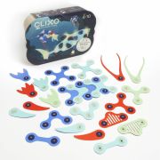Clixo® joc magnetic de construit - animalute marine ( 24 piese)