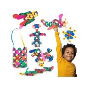Clixo® joc magnetic de construit - curcubeu (42 piese)