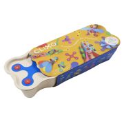 Clixo® joc magnetic de construit - curcubeu (42 piese)