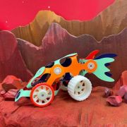 Clixo® joc magnetic de construit - vehicule spatiale ( 30 piese)
