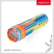 Cubic Fun - Puzzle 3D caleidoscop 18 piese ARTCUDS1117h