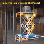Cubic Fun - Puzzle 3D lift hidraulic 49 piese ARTCUDS1114h