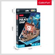 Cubic Fun - Puzzle 3D nava pirati 22 piese ARTCUW3121h