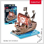 Cubic Fun - Puzzle 3D nava pirati 22 piese ARTCUW3121h